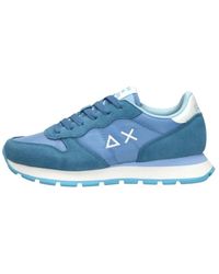 Sun 68 - Schoenen ,Blauw ,Nylon Ally Solid Nylon - Lyst