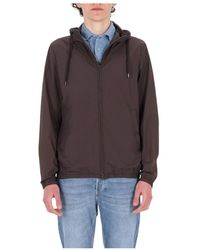 Herno - Jassen ,Bruin ,Nylon Bomberjack - Lyst