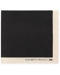 Elisabetta Franchi - Seidenschal Foulard - Lyst