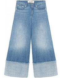 Roy Rogers - Wide leg denim jeans flare fit - Lyst