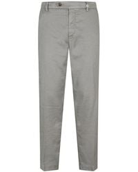 Myths - Broeken ,Groen ,Katoen Groene Olijf Linnen Katoen Chino Broek - Lyst