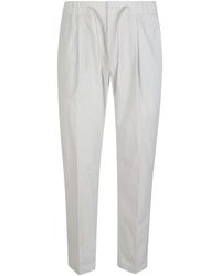 Herno - Broeken ,Wit ,Polyester Maestro Pant - Lyst