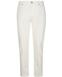 Eleventy - Regular Fit Denim Lyocell Hose - Lyst