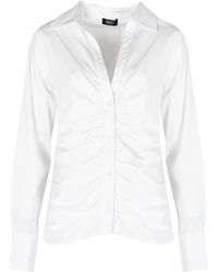 Liu Jo - Elegante V-Hals Blouse Met Knoopsluiting - Lyst