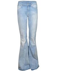 Dondup - Jeans ,Blauw ,Katoen Dp 858 Ds 0107Dmb 2 Flared Jeans - Lyst