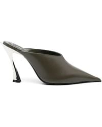 Mugler - Heeled Mules - Lyst
