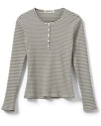 Sofie Schnoor - Gestreept Shirt Met Lange Mouwen Zwart - Lyst