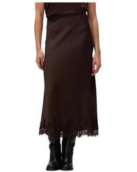 Object - Objnaline Mw Lange Kanten Rok - Lyst