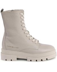 Tommy Hilfiger - Lace-Up Boots - Lyst