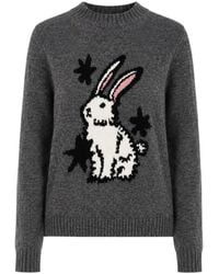 Weekend by Maxmara - Nitra Rundhals-Strickpullover - Lyst