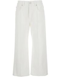 Brunello Cucinelli - Wide Jeans - Lyst