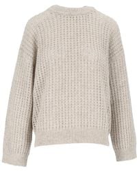 Peserico - Round-Neck Knitwear - Lyst