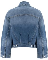 アウターその他 PINKO 'Dakar' denim jacket Blue Pinko 'Dakar' Denim Jacket in Blue | Lyst