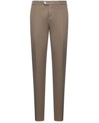 Brunello Cucinelli - Broeken ,Katoen Italiaans Gesneden Broek - Lyst