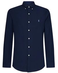 Polo Ralph Lauren - Es Slim-Fit Hemd mit Button-Down-Kragen - Lyst