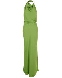 Jonathan Simkhai - Abito Lungo 'Reannon' Con Scollo All'Americana E Ruches Sul Fr - Lyst