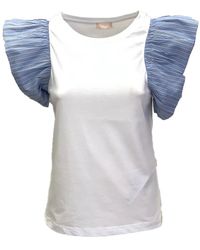 Liu Jo - Camiseta casual de algodón - Lyst
