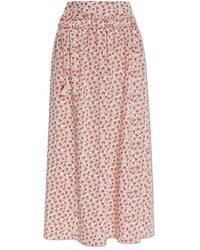 Munthe - Rock Mit Blumenmuster - Lyst