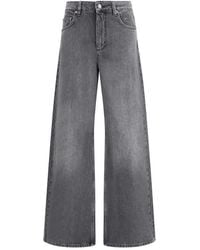 Marine Serre - Wide Jeans - Lyst