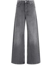 Marine Serre - Wide Jeans - Lyst