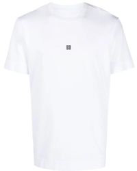 Givenchy - Logo besticktes slim fit t-shirt - Lyst
