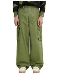 KENZO - Verstelbare Cargo Broek - Lyst