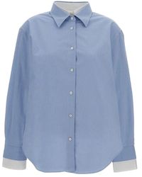 Acne Studios - Layered Button-Up - Lyst