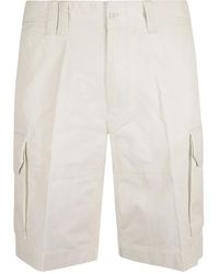 Ralph Lauren - Weiße deckwash shorts ss24 - Lyst