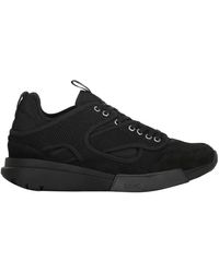 OAMC - Schoenen ,Zwart ,Suède Mesh Lage Sneakers Met Suède Details - Lyst