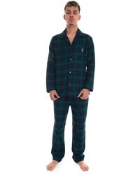 Polo Ralph Lauren - Glencheck Pyjama mit Knöpfen für Herren - Lyst