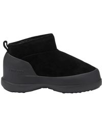 Moon Boot - Schoenen ,Zwart ,Suède Luna Low Suède Winterlaarzen - Lyst