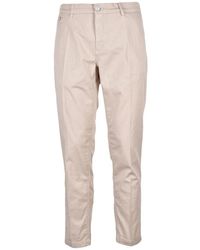 Replay - Cropped Trousers - Lyst