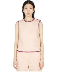 Raf Simons - Sleeveless Tops - Lyst