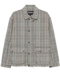 Barbour - Jassen ,Veelkleurig ,Katoen Westoe Check Casual Jacket - Lyst