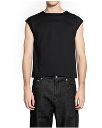 Second/Layer - Tops ,Zwart ,Katoen Crail Tap Tee - Lyst