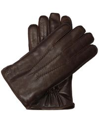Kazar - Accessoires ,Bruin ,Leer Donkerbruine Handschoenen Met Touchscreen-Functionaliteit - Lyst