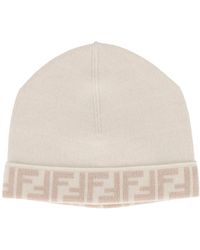 Fendi - Accessoires ,Beanie Ff Reversibile - Lyst