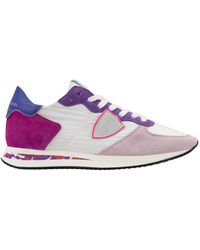 Philippe Model - Schoenen ,Veelkleurig ,Leer Veterschoenen Voor Van Suède En Leer - Lyst