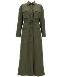 P.A.R.O.S.H. - Shirt Dresses - Lyst