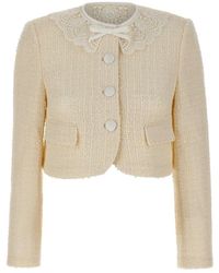 Self-Portrait - Tweed Jackets - Lyst