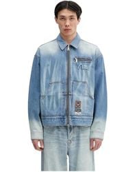 Evisu - Denim Jackets - Lyst