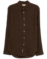 Woolrich - Langärmeliges Leinenhemd - Lyst