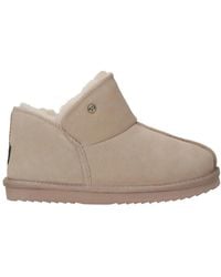 Warmbat - Gezellig Suède Pantoffel Boot - Lyst