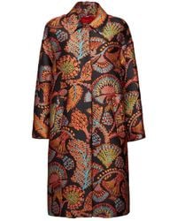 La DoubleJ - Jassen ,Veelkleurig ,Polyester Opulente Swing-Cut Jas - Lyst