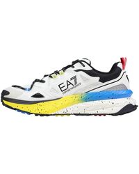 EA7 - Schoenen ,Veelkleurig ,Polyester Sneakers - Lyst