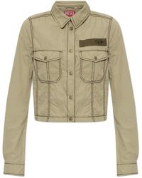 DIESEL - Light Jackets - Lyst