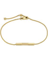 Gucci - Accessoires ,Geel ,Link To Love Armband - Lyst