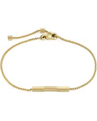 Gucci - Accessoires ,Geel ,Link To Love Armband - Lyst