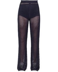 Moschino - Wide Trousers - Lyst