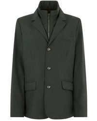 Moorer - Jassen ,Groen ,Polyester Borromeo Jacket - Lyst